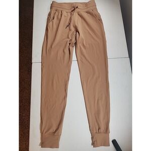 Zyia Active Ascend Joggers Large Camel Cuffed Lounge Fitness Workout Jogger Pant